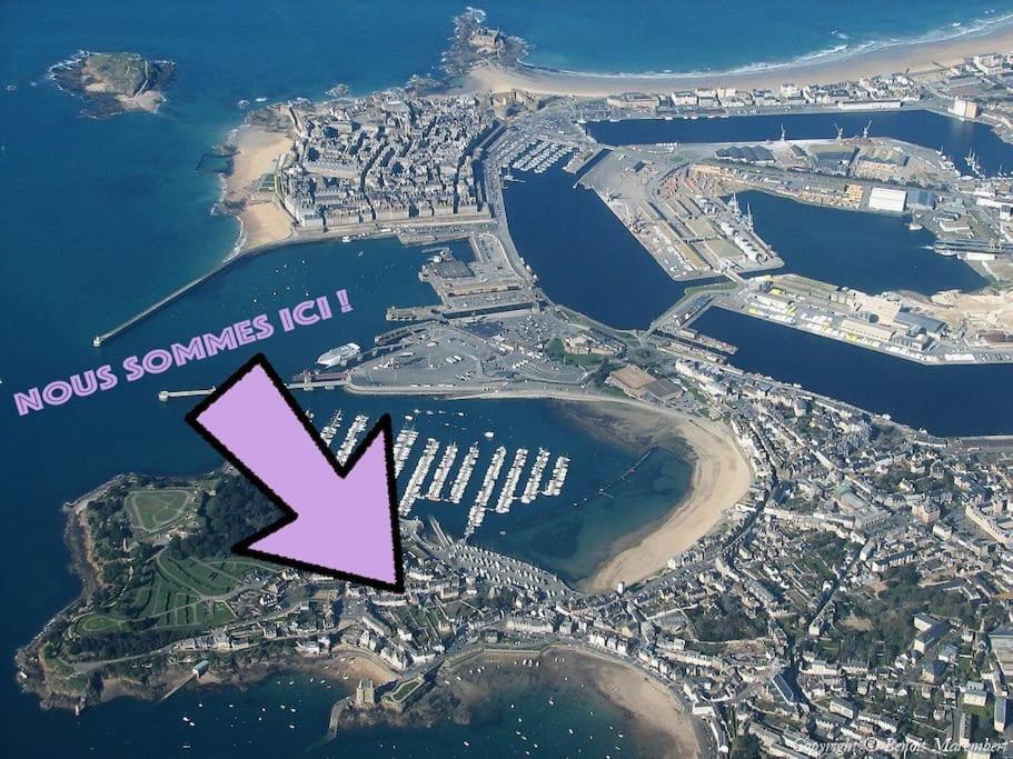 Appartement Frida - Plage 50M - Rue Gratuite Saint-Malo Exterior foto
